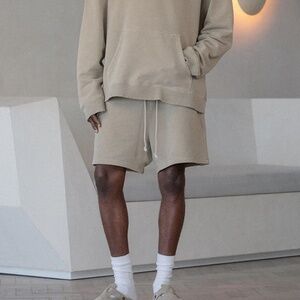 Elwood Core Sweatshorts Men Women Unisex Size S Vintage Gravel Baggy Shorts NWT